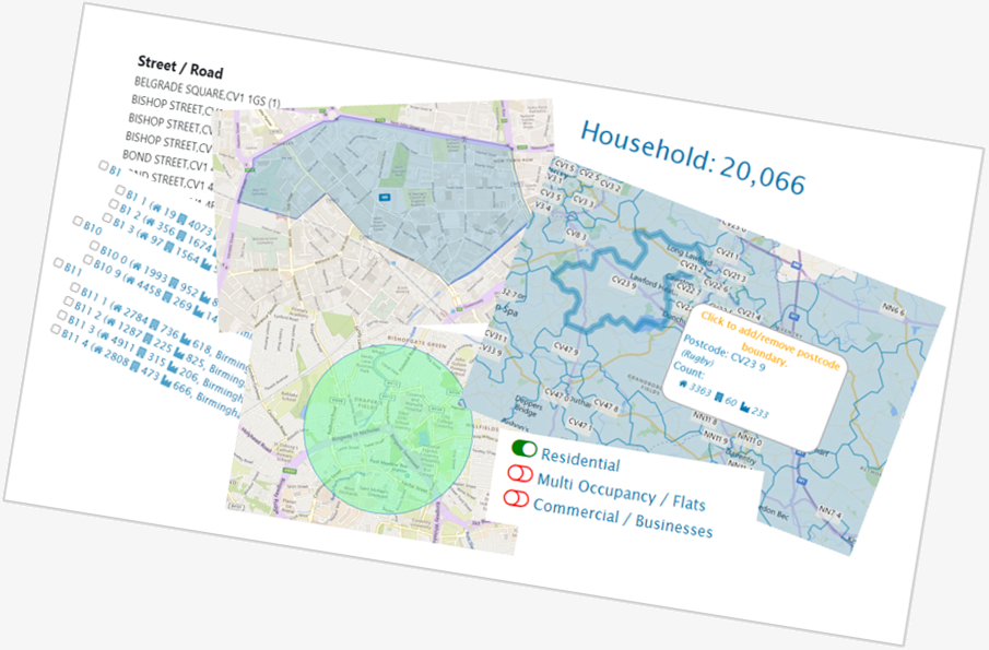 Leaflet Distribution Routes